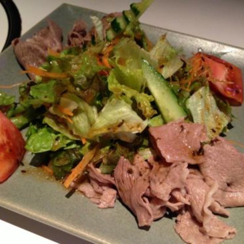 和牛肉の冷しゃぶサラダS(びもん)