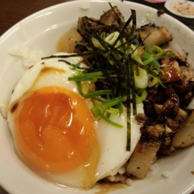 焼豚丼(ラーメンまこと屋 堺石津店)