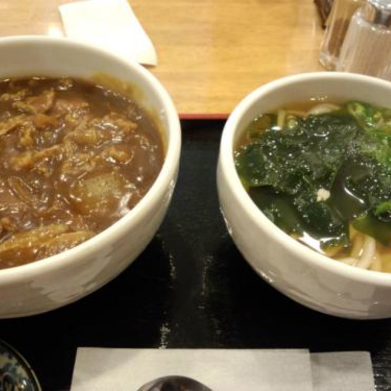 カレー丼とうどん(てんま)