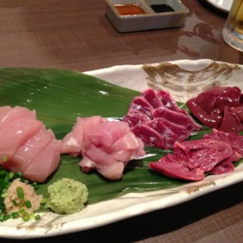 刺身盛り合わせ(神戸焼鳥 ゆう成)