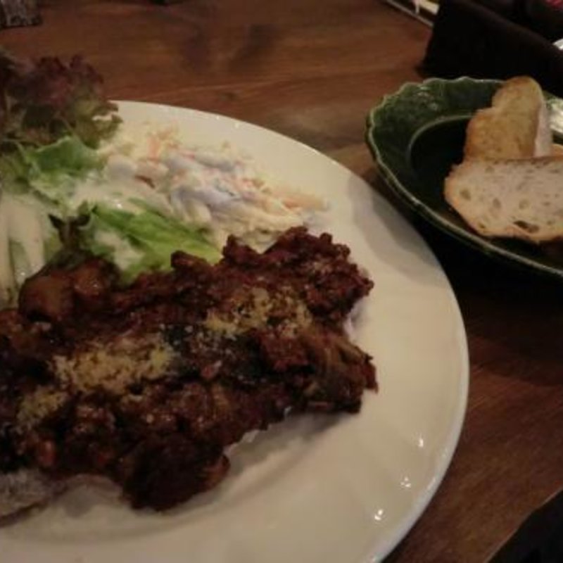 豚のソテー なすミートソースあえ(ラ ルーチェ （La Luce）)