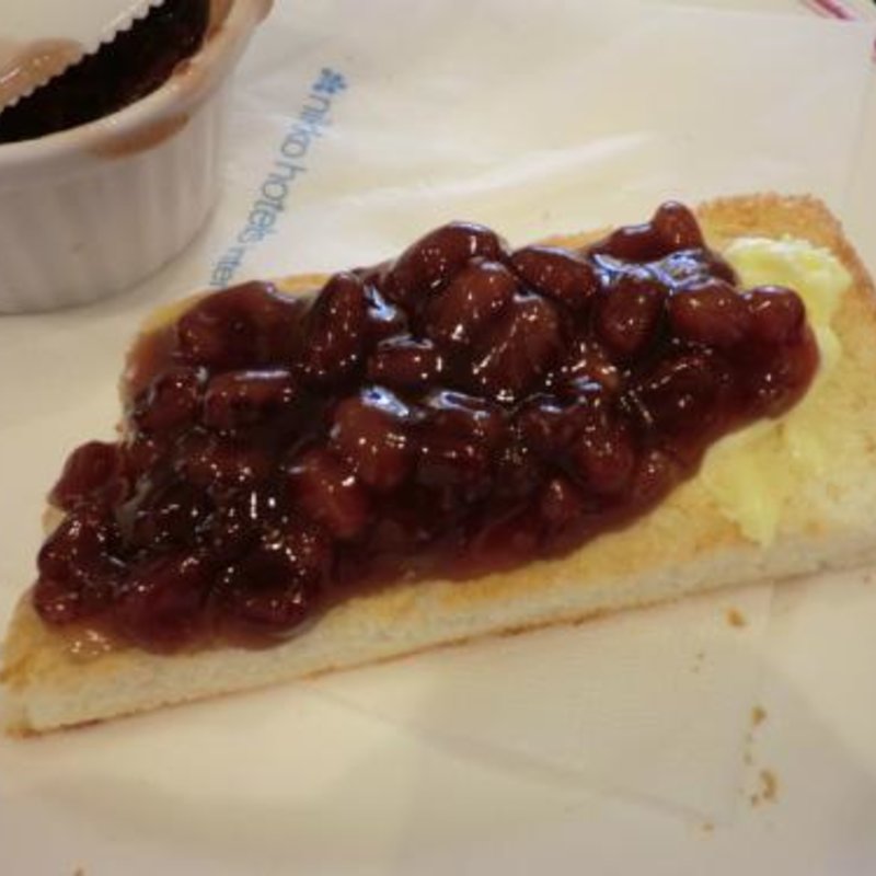 小倉トーストモーニング(カフェ ウーノ・ウーノ)