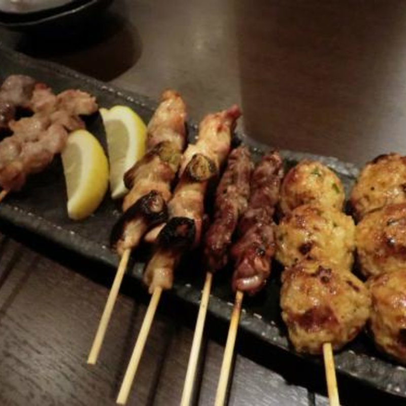 焼鳥5種盛り(晴レル屋)