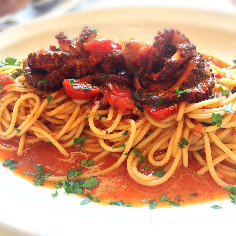 蛸のパスタ(チーロ)