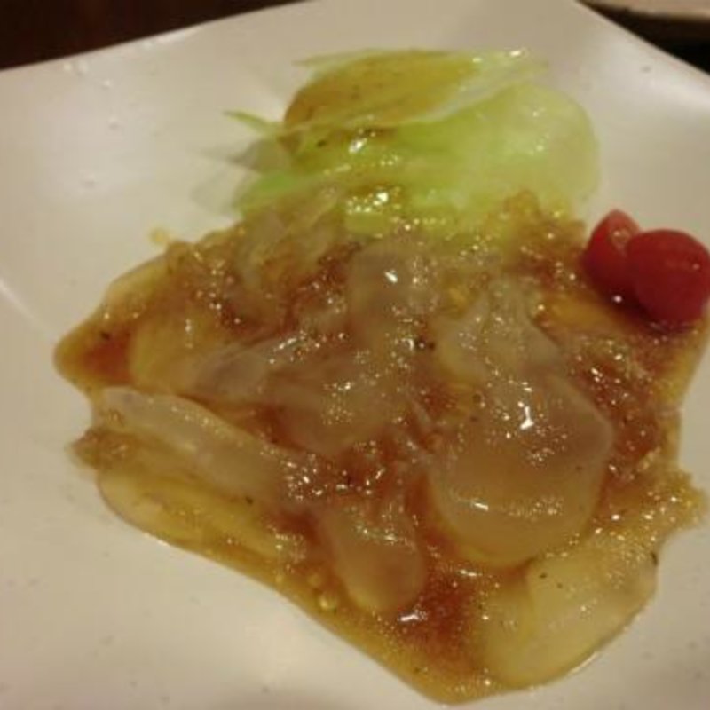 クラゲのサラダ(好天)