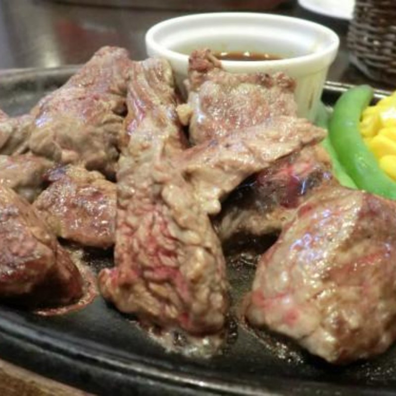 角切りステーキ180g(はんばーぐ十勝 （アリオ鳳）)