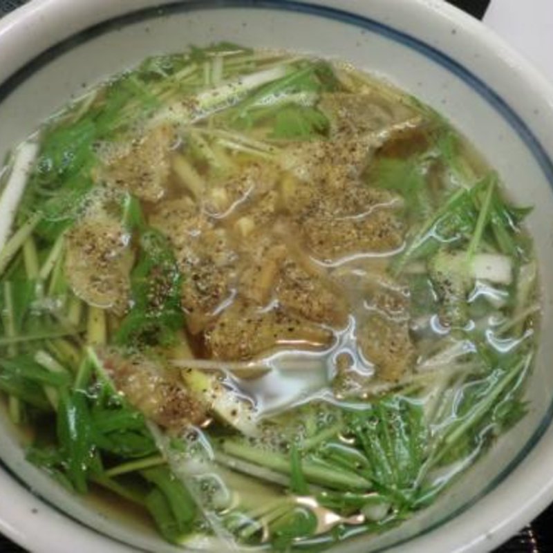 はりはりかすうどん(麺くい やまちゃん)