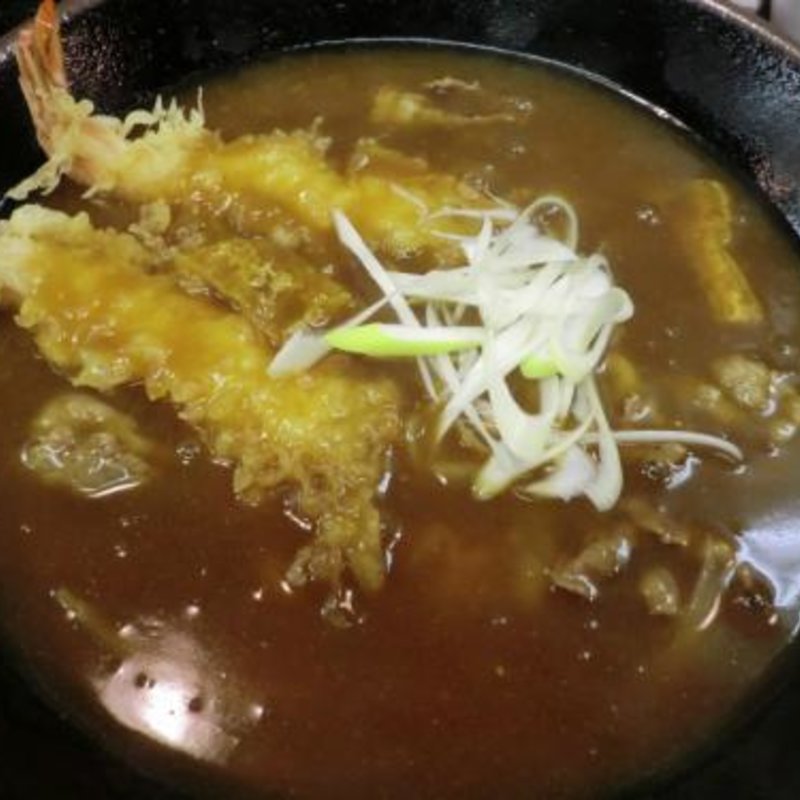 えび天カレーうどん(麺くい やまちゃん)