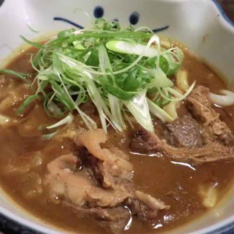 牛スジカレーうどん(のらや 鳳本店)