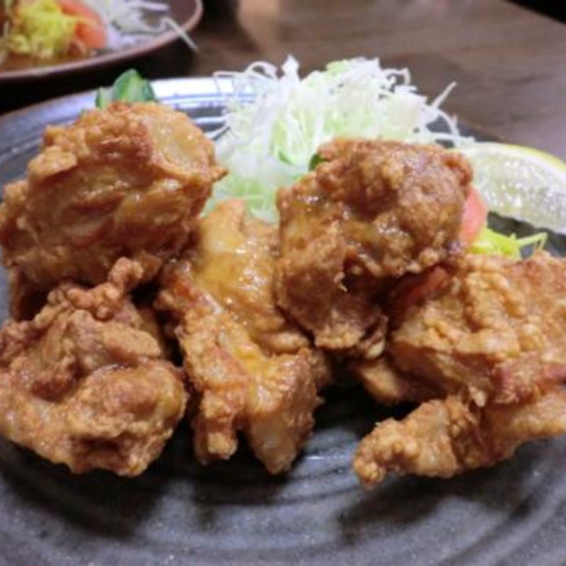 モモ唐揚げ(とんかつ 立花)