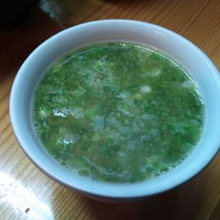 コラーゲンたっぷり鶏スープ(みやざき地頭鶏専門店 門出堺魚市場本店)
