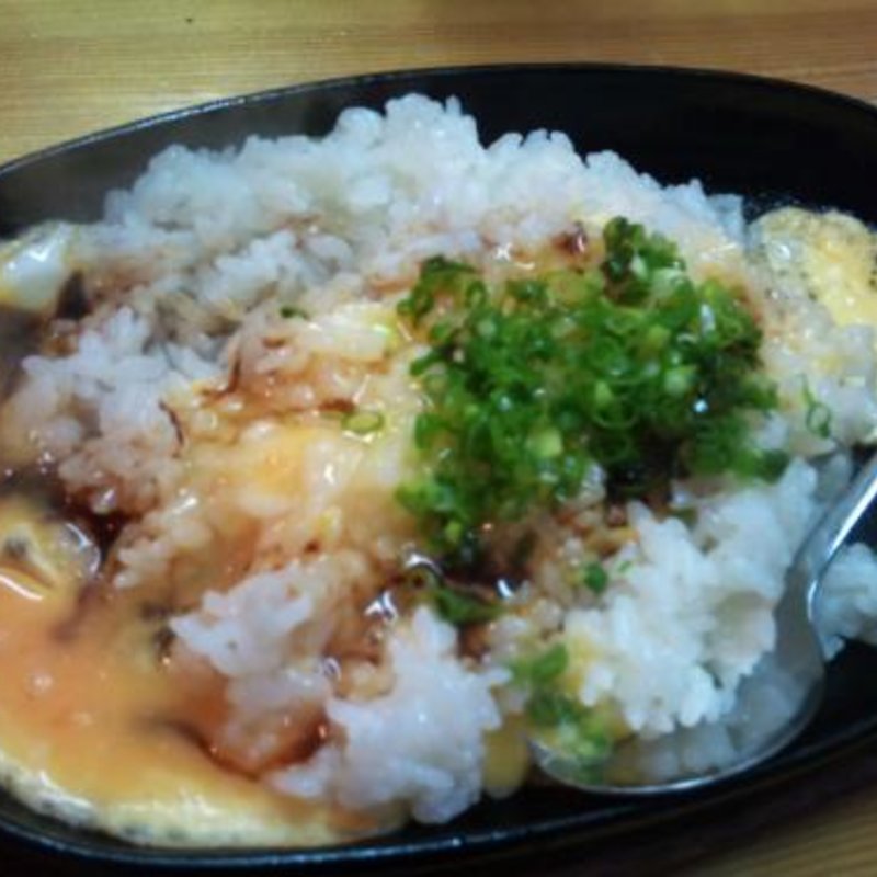 地頭鶏の玉子かけご飯(みやざき地頭鶏専門店 門出堺魚市場本店)