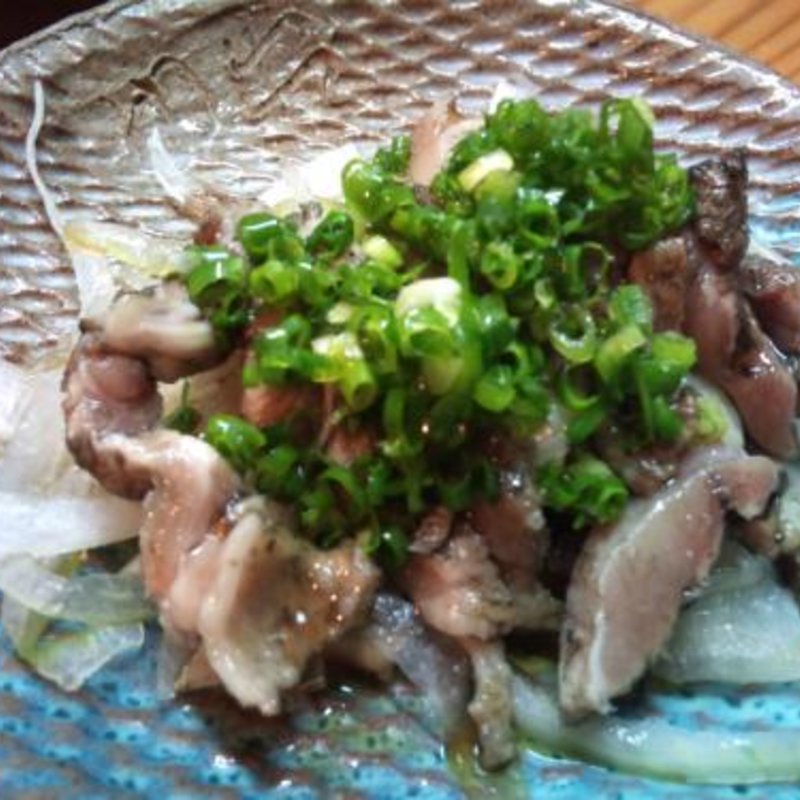 ももタタキ(みやざき地頭鶏専門店 門出堺魚市場本店)