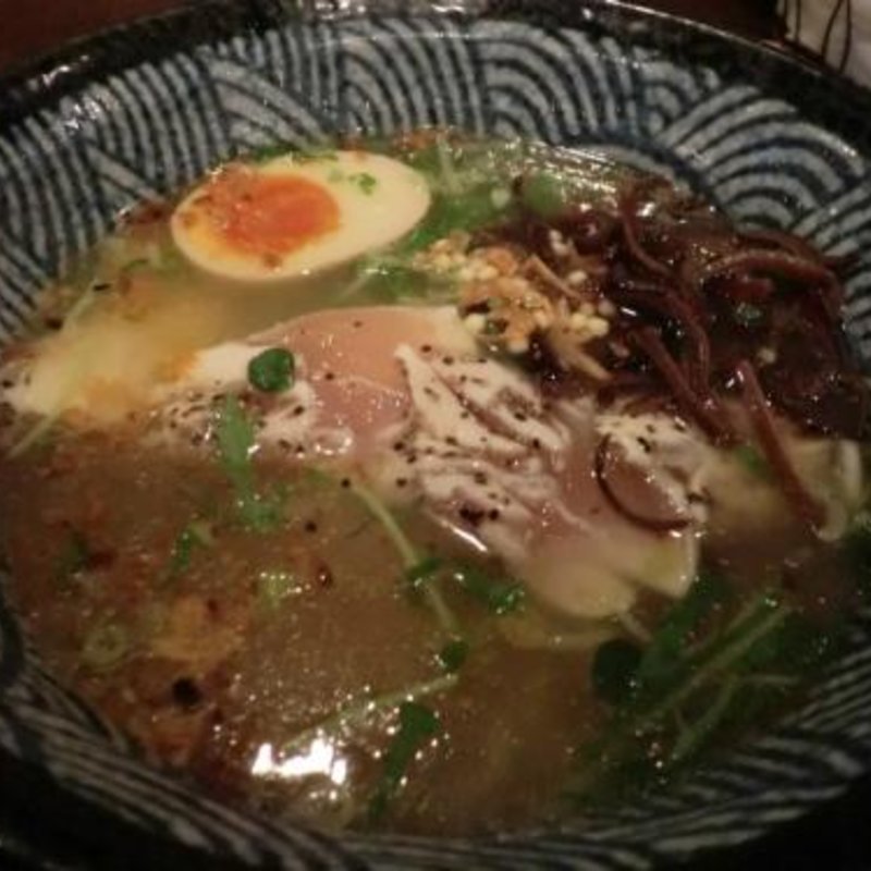 塩ラーメン(らーめん 極 阿倍野筋店)