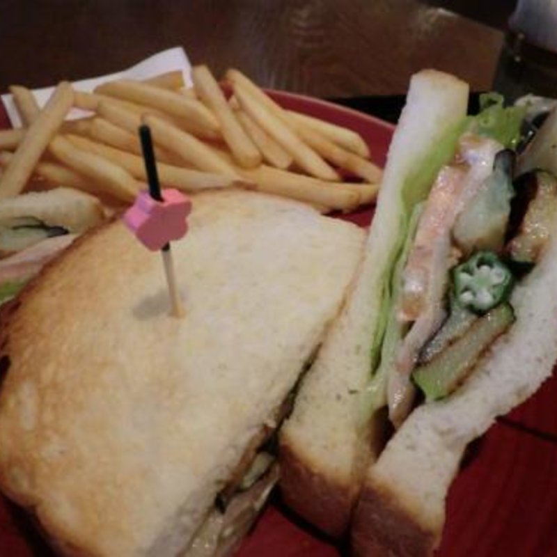 チキンサンド(桜珈琲 鳳本店)