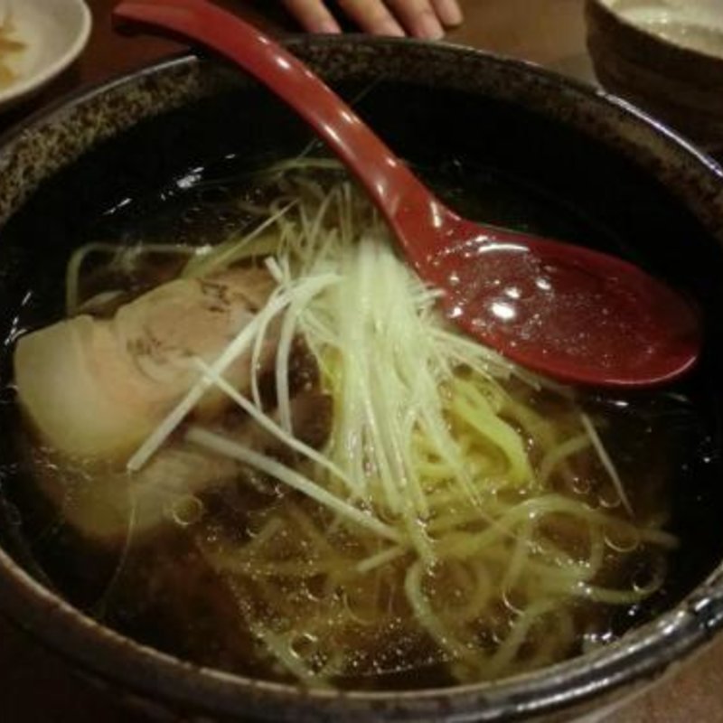 葱汁そば(好天)