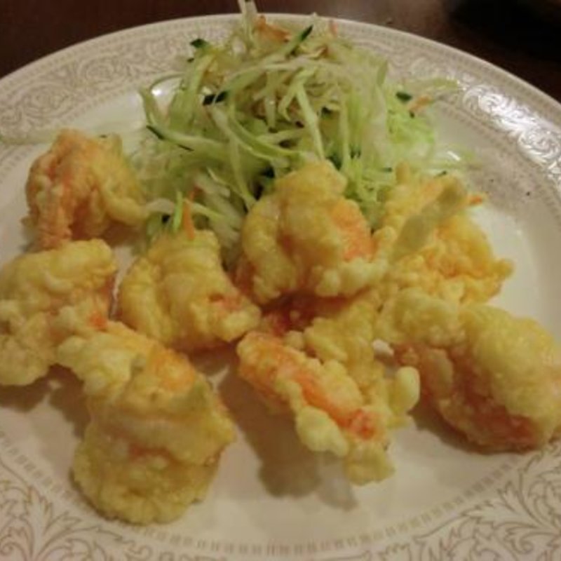 エビの天ぷら(好天)