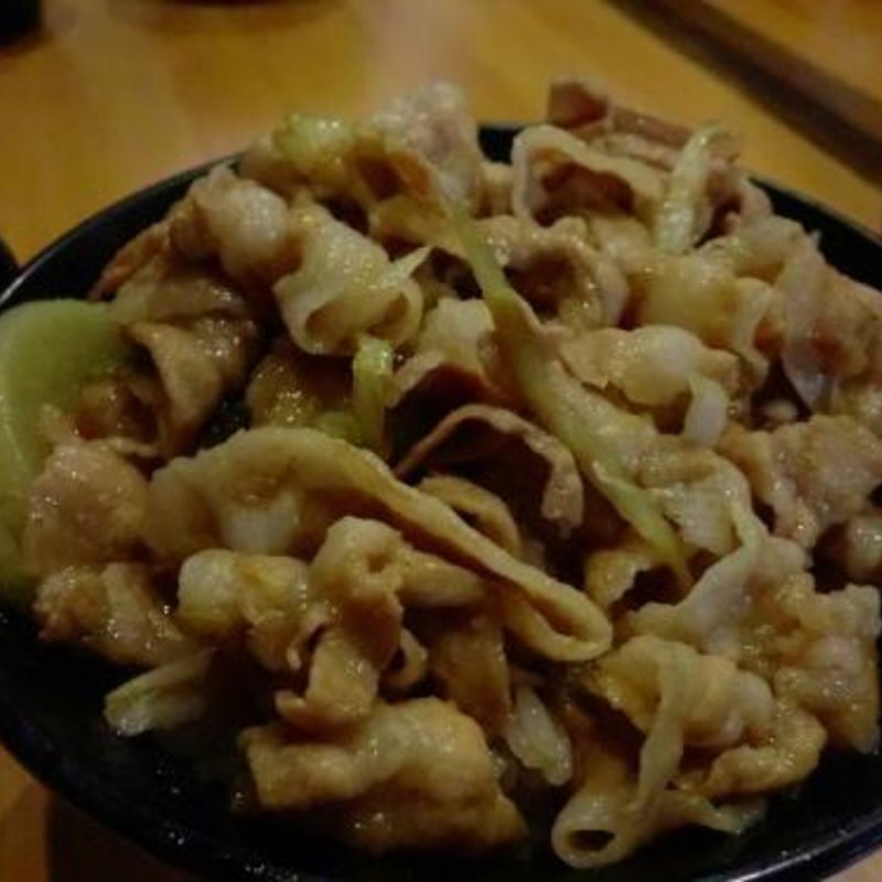 すた丼ミニ(伝説のすた丼屋 道頓堀店)