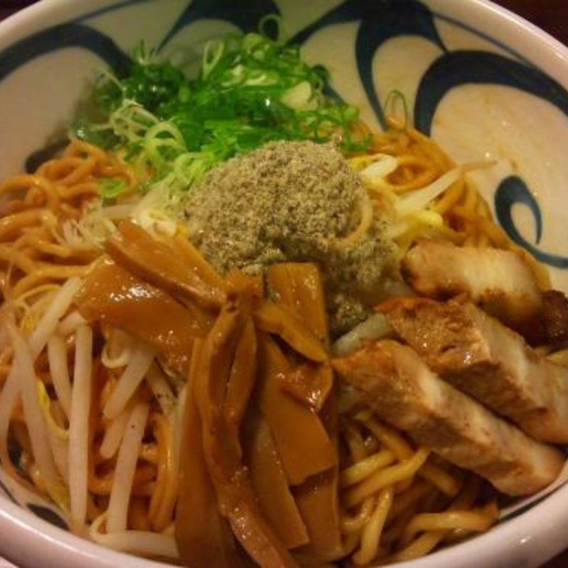 油そば大盛り(麺鮮醤油房 周月 )