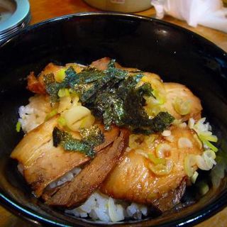 焼き豚丼(麺くい やまちゃん)