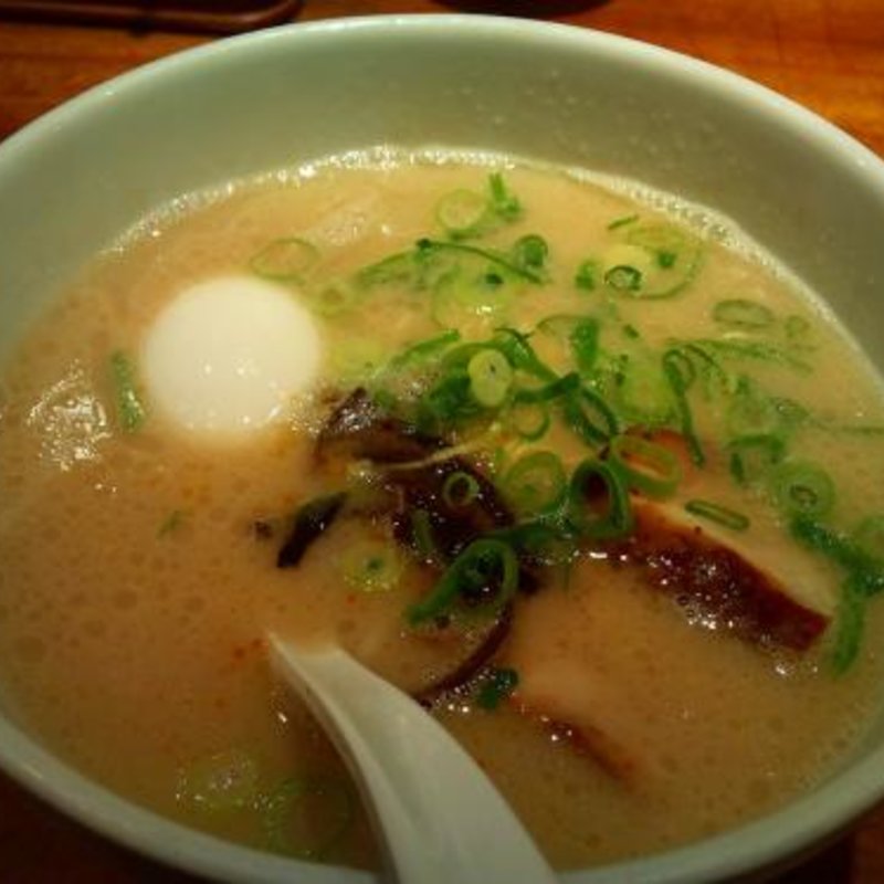 白丸元味 たまごトッピング(一風堂 なんば店)