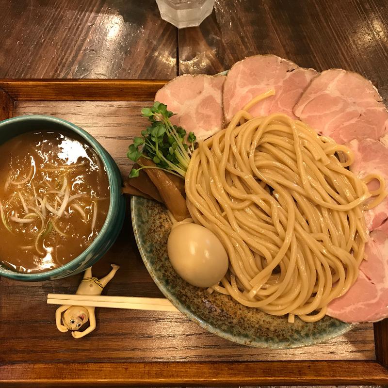 つけそば(並盛)(自家製麺 若葉)