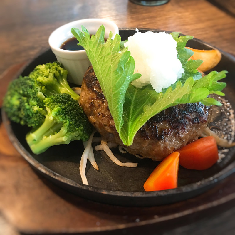 しそおろしハンバーグ(浅草グリルバーグ)