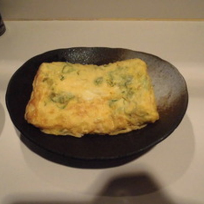 ネギ入り出汁巻き(赫連勃勃 （カクレンボツボツ）)