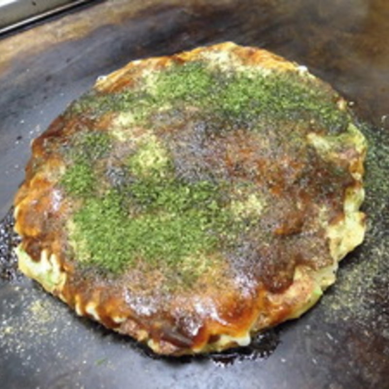 お好み焼き豚玉(丸福 鶴橋本店)