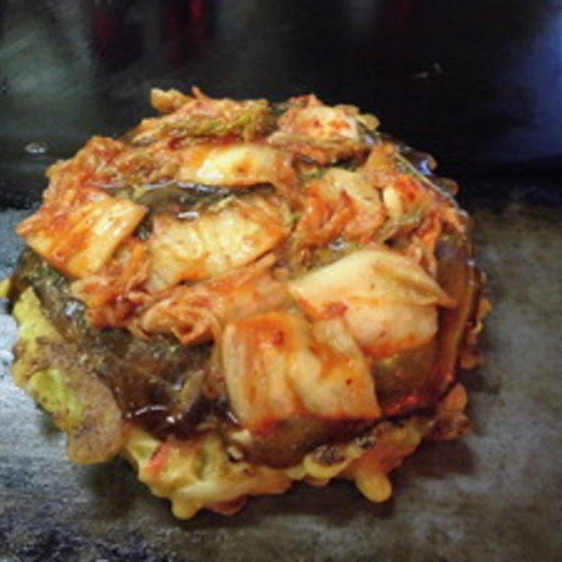 キムチ豚玉(ちとせ お好み焼き)