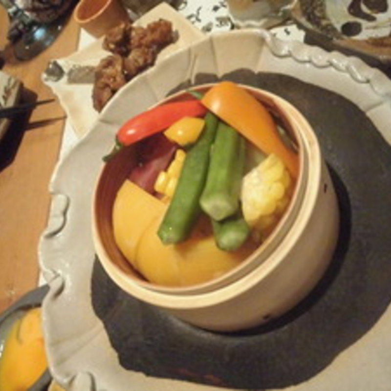 旬菜バーニャカウダ 野菜6種(鶏家 六角鶏 堺筋本町店)