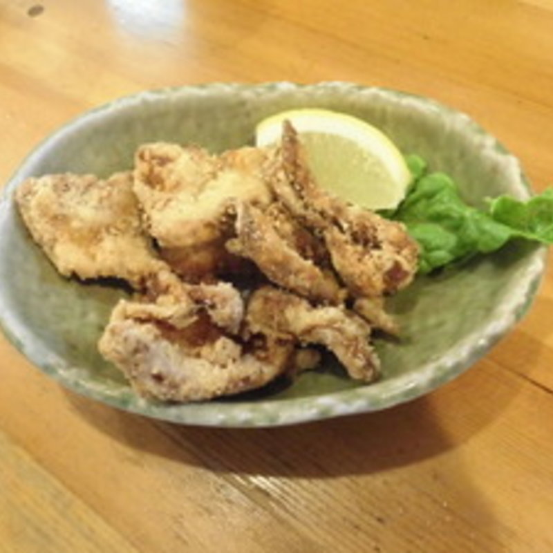 鶏皮唐揚げ(多聞 )