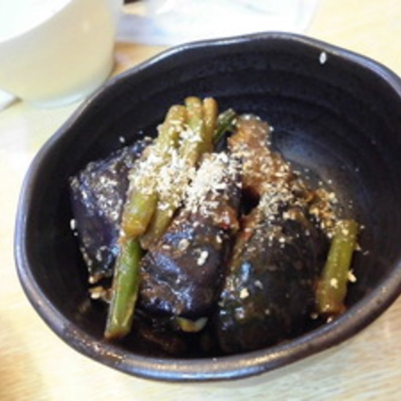 なす肉味噌炒め(笑多 )