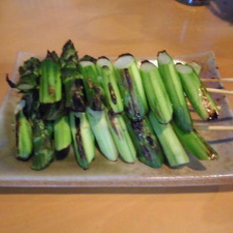 アスパラ(炭焼　きむら )