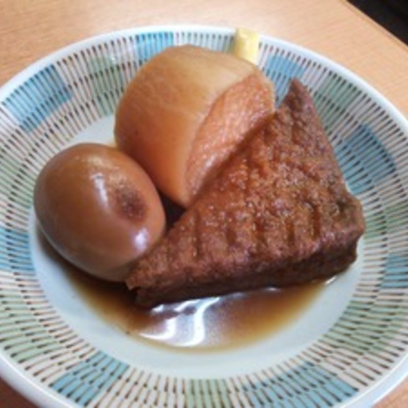 3品おまかせおでん(立ち飲み&大衆焼鳥 おっさん亭)