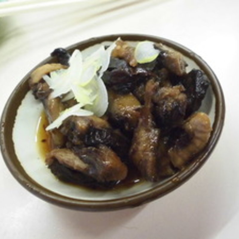 マグロのしぐれ煮(いか焼きたこ焼き かんむりや)