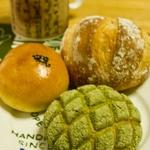 抹茶メロンパン