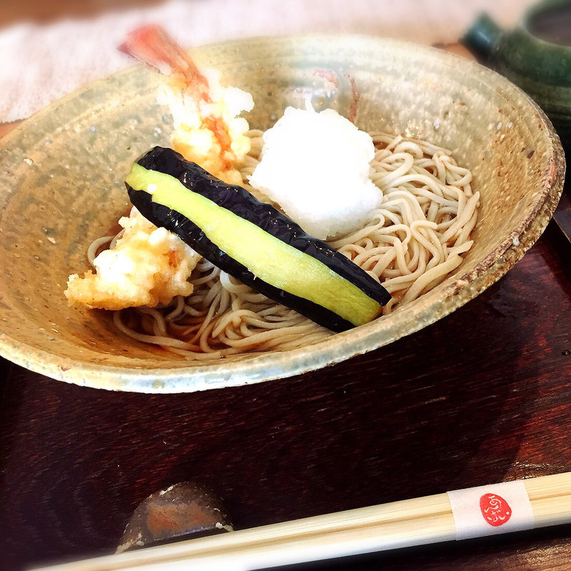 海老天おろし蕎麦(あんばい)