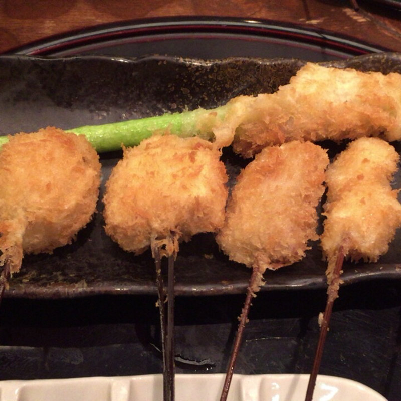 串揚げランチ(新宿立吉 秋葉原店)