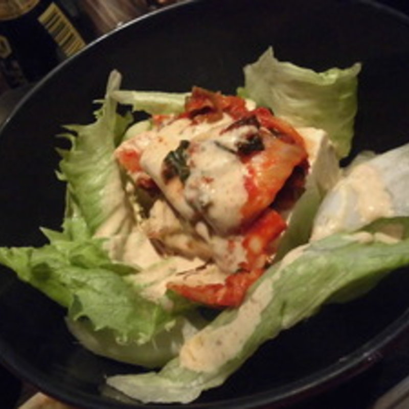 ゴマキムチ豆腐サラダ(ゆうだん丸)