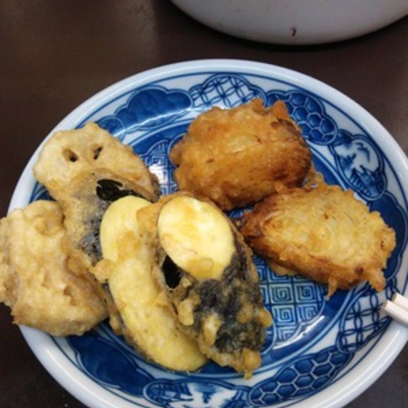 野菜の天ぷら(畑酒店)