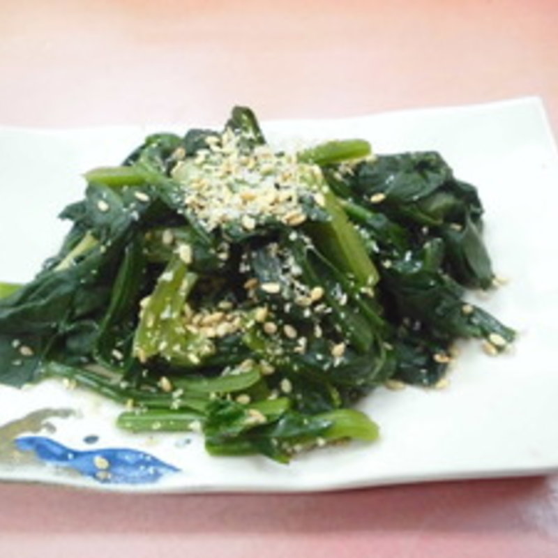 ほうれん草のおひたし(酒処みふね )