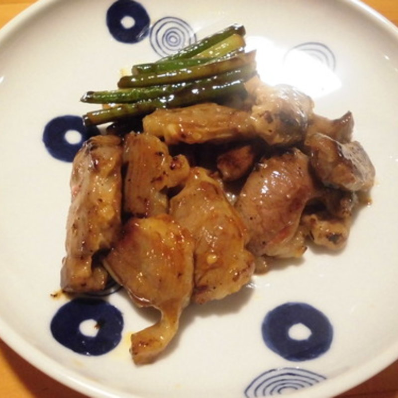 味噌焼肉(茶猫食堂)