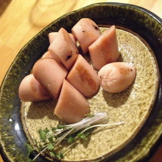 魚肉ソーセージ炒め(茶猫食堂)