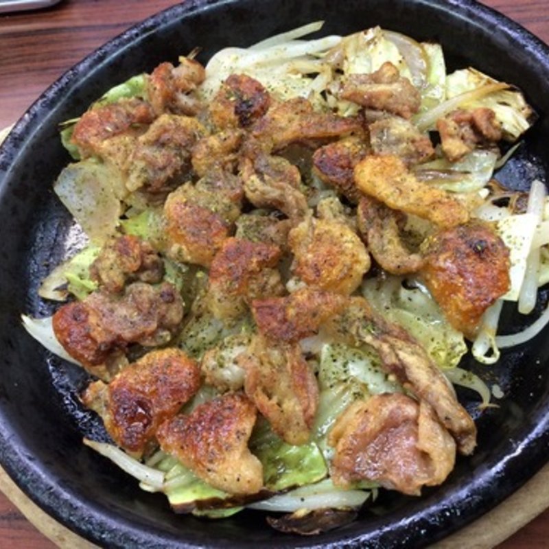 かしわの皮焼き(花の山 )