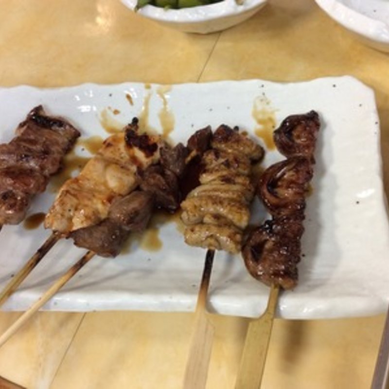 焼き鳥セット(京橋 立ち呑み串かつ 酒房まつい)