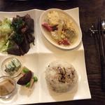 カフェ夜ご飯セット