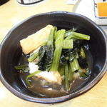 小松菜と厚揚げの煮物(笑多 )