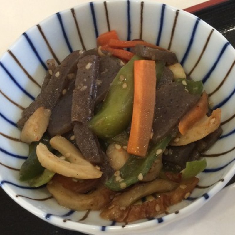 こんにゃく煮(萬舟軒 （マンシュウケン）)