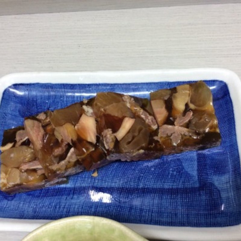 肉の煮こごり(酒処 とみや )